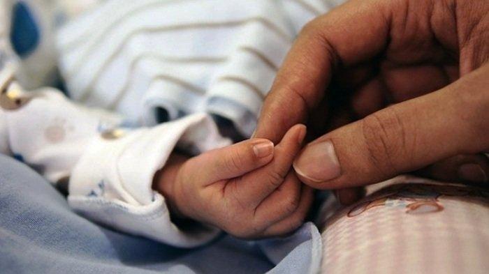 Ilustasi- Bayi meninggal dunia terpapar cat