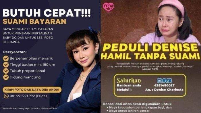 Jelang Lahiran, Denise Chariesta Cari Suami Sewaan Untuk Temani Lahiran, Tertarik Daftar?