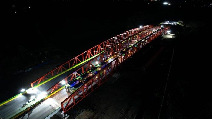 Jembatan Sei Wampu pada Jalan Tol Binjai-Langsa, seksi Binjai-Pangkalan Brandan telah dilakukan Uji Laik Fungsi (ULF) pada Jumat, 18 Agustus 2023 hingga Minggu, 20 Agustus 2023.