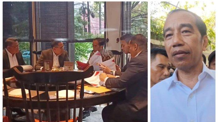 KESABARAN Jokowi mulai habis. Pada Selasa (22/4/2025), Jokowi terbang dari Solo ke Jakarta untuk menemui tim hukumnya. Jokowi datang dari Solo hanya untuk membahas kasus ijazah palsu yang menurutnya sudah melewati batas. (Kompas.com)