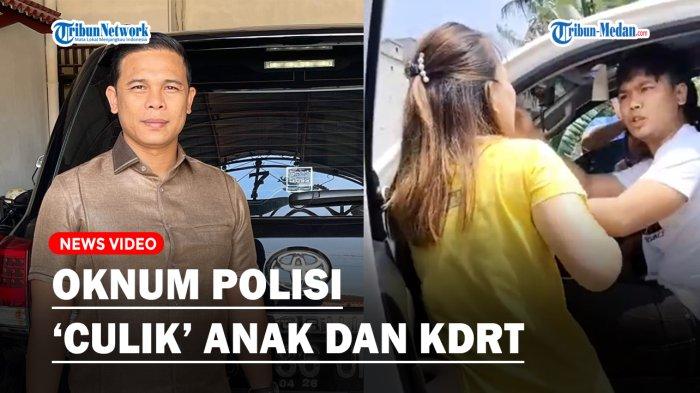 Bripka Berlin Sinaga oknum polisi yang bertugas di Polda Sumut diduga melakukan KDRT terhadap istrinya, Dian Meta Sihombing.