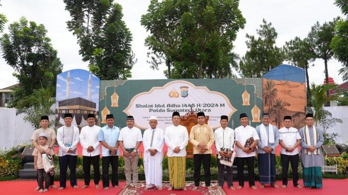 Kapolda Sumut bersama Para PJU