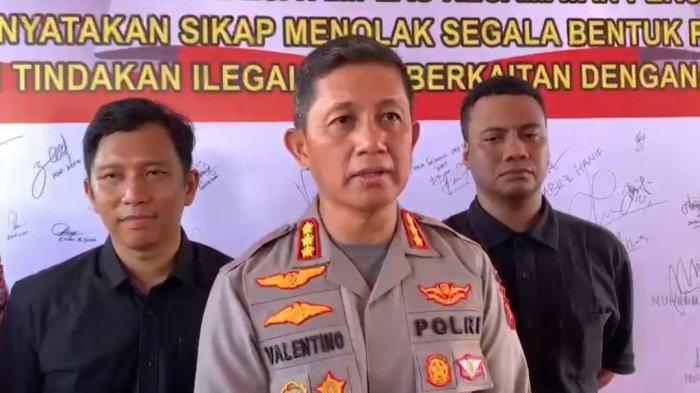 Kapolrestabes Medan, Kombes pol Valentino Alfa Tatareda.