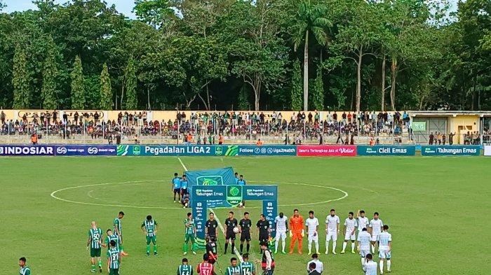 Duel PSMS dan Persikabo di Stadion Baharoeddin Siregar, Lubukpakam, Deliserdang, Kamis (26/9/2024)
