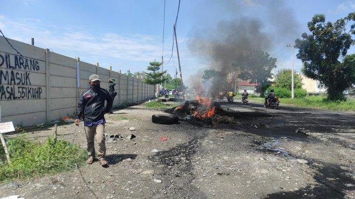 Kericuhan terjadi saat penertiban bangunan gudang di lahan Eks hak guna usaha (HGU) PTPN II yang dilakukan Pemkab Deli Serdang bersama dengan TNI Polri di Jalan H Anif Desa Sampali, Kecamatan Percut Seituan.