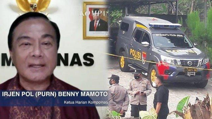 Ketua Harian Kompolnas, Irjen Purn Benny Mamoto