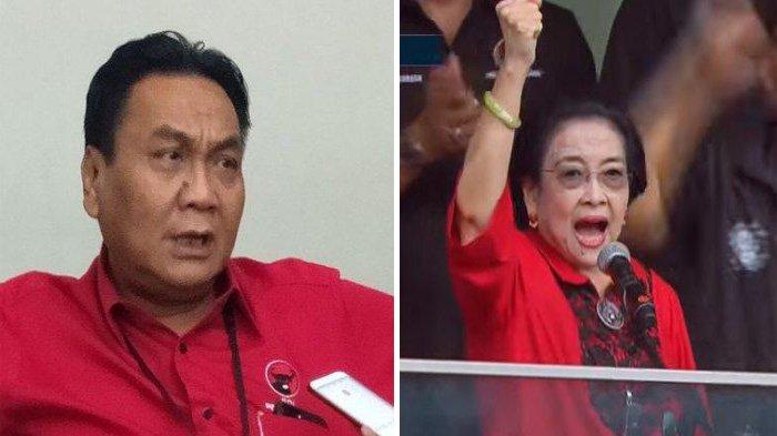Kolase Bambang Pacul dan Ketua Umum PDIP Megawati Soekarnoputri