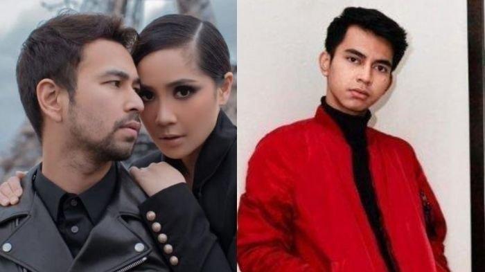 Kolase Foto Raffi Ahmad, Nagita Slavina serta Dimas Ahmad