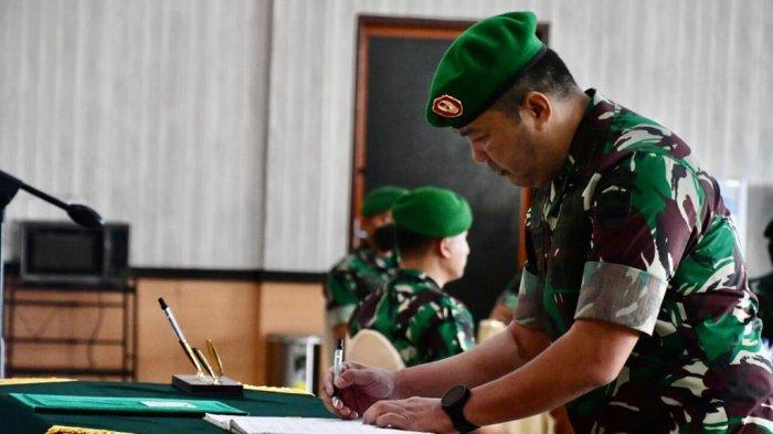 Sosok Kolonel Inf Tagor Rio Pasaribu dipercayakan menjabat sebagai Komandan Korem (Danrem) 022/Pantai Timur, Rabu (8/5/2024). (Dok.Penrem 033/WP)
