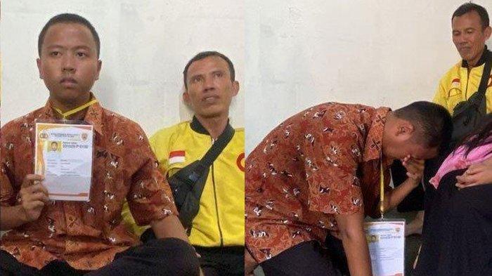 Lagi Terima Orderan, Driver Ojol Haru Dikabari Anaknya Lulus Polisi, 'Dijebak' Ikut Tes Sekuriti