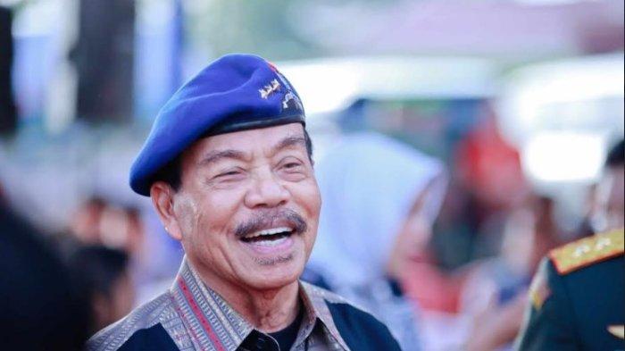 Letjen (Purn) TB Silalahi semasa hidupnya. Ia sedang berada di acara Asram Yayasan TB Soposurung Balige beberapa waktu lalu.