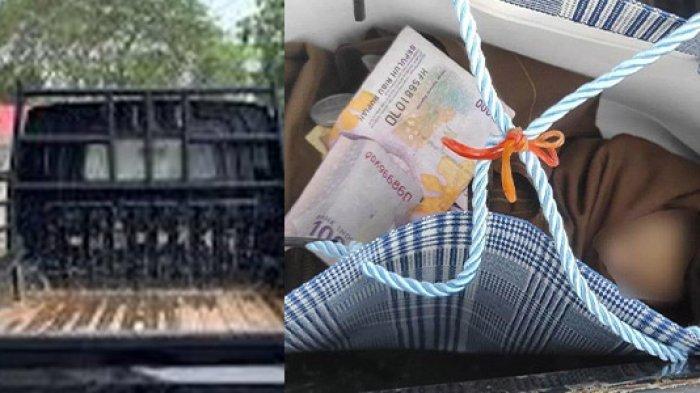 Jasad Bayi Dibuang di Bak Mobil Pikap di Bali.