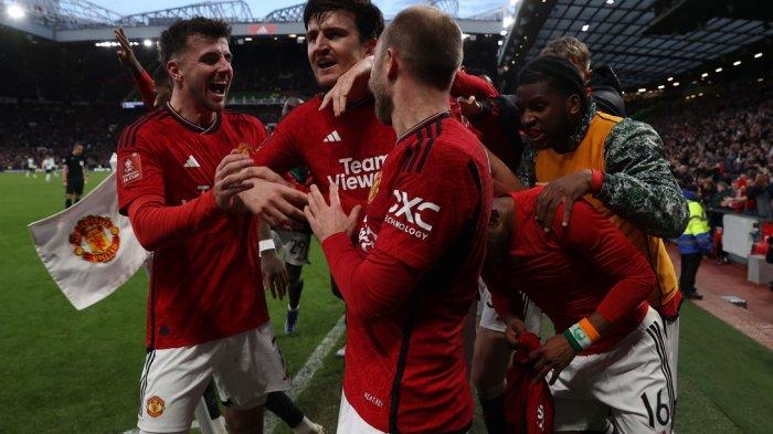 Manchester United lolos semifinal Piala FA usai kalahkan Liverpool, Minggu (17/3/2024)