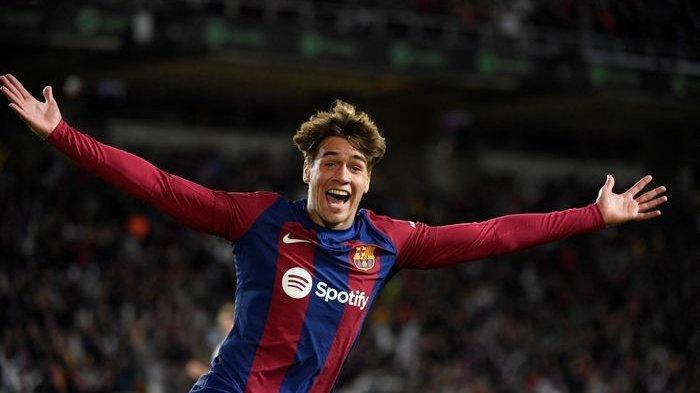 Wonderkid Barcelona, Marc Guiu, masuk skuad timnas Spanyol untuk Piala Dunia U-17 di Indonesia.