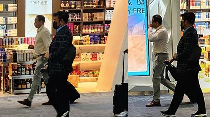 Mentan Syahrul Yasin Limpo (SYL) Tiba di Indonesia: Menteri Pertanian (Mentan) Syahrul Yasin Limpo (SYL) mendarat di Bandara Soekarno-Hatta usai menumpangi pesawat Singapore Airlines rute SIN-CGK dengan nomor penerbangan SQ964. Direktur Jenderal Imigrasi Silmy Karim menyebut Syahrul tiba di Jakarta pada pukul 18.41 WIB. (handout/istimewa)
