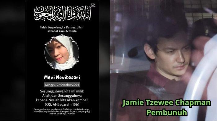 Kolase foto Mevi Novitasari, TKI yang dibunuh pengusaha asal Inggris