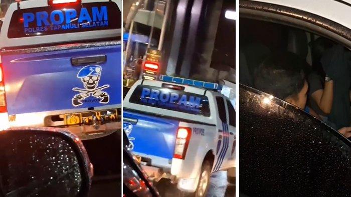 Polda Sumatera Utara (Sumut) membeberkan kronologis mobil dinas Propam Polres Tapanuli Selatan (Tapsel) dikemudikan sepasang remaja, lalu dinarasikan menabrak kendaraan lain dan melarikan diri di Kota Medan. Kapolda Sumut Irjen Pol Whisnu Hermawan Februanto melalui Kepala Bidang Hubungan Masyarakat (Kabid Humas) Polda Sumut Kombes Ferry Walintukan membenarkan kendaraan dinas tersebut milik Pelaksana Harian (Plh) Kasi Propam Polres Tapsel Iptu Asrul Pane. Kombes Ferry Walintukan mengatakan, mobil dinas Propam tersebut dikemudikan anak Iptu Asrul Pane, seorang remaja pria berinisial AP berusia 16 tahun, untuk jalan-jalan di Kota Medan, pada Minggu (6/7/2025) kemarin. (Tangkapan Layar Video/Tribun Medan)