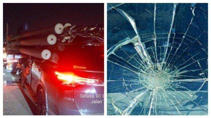Mobil Kapolres Boyolali mengalami kecelakaan di Jalan Raya Tol Pemalang-Batang KM 346 Jalur B Wilayah Desa Kandeman, Selasa (1/10/2024) dini hari