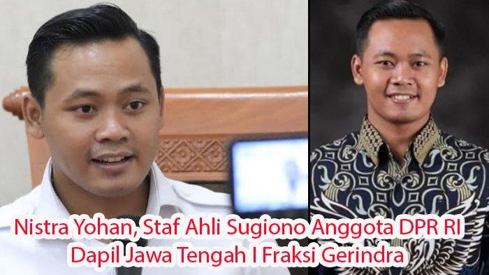 Nama Nistra Yohan disebut-sebut sebagai pertantara uang saweran ke Komisi I DPR RI. (istimewa)