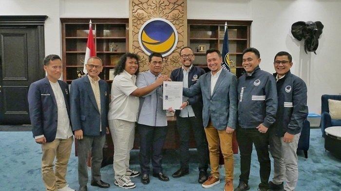 Partai NasDem menyusul Gerindra resmi mendukung duet Ahmad Riza Patria (Ariza) bersama Marshel Widianto sebagai calon Wali Kota dan Wakil Wali Kota Tangerang Selatan (Tangsel) di Pilkada serentak November 2024. ( Wartakotalive)