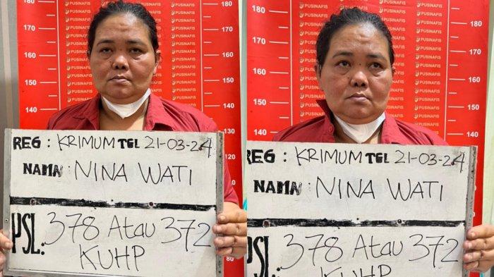 Nina Wati (47) tersangka penipuan dan penggelapan modusĀ  meluluskan ke taruna akademi kepolisian (Akpol) sudah menjadi calo sejak tahun 2014 lalu.