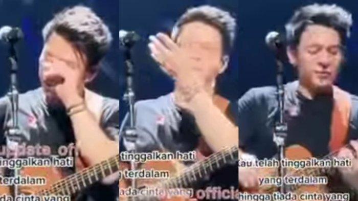 Nyanyikan Lagu Yang Terdalam, Ariel NOAH Nangis di Atas Panggung, Nama Luna Maya dan BCL Terseret
