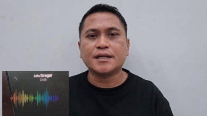 Rekaman Viral: Oknum Staf DPRD Medan, AS mengaku soal rekaman minta uang ke pengusaha Kota Medan modus bantu urus izin usaha. (Tribun-Medan.com/Dedy Kurniawan)