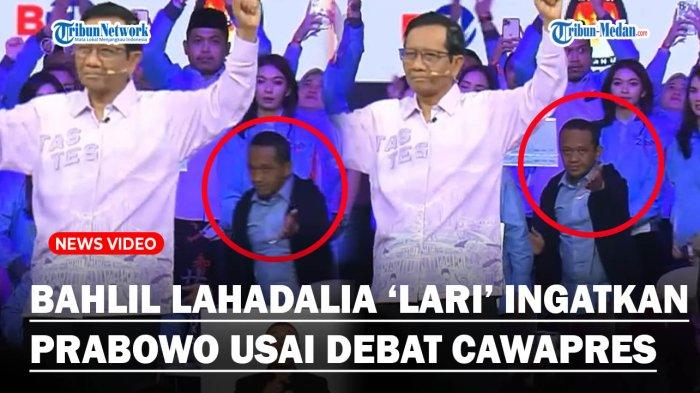 PENAMPAKAN Bahlil Lahadalia Sigap Ingatkan Prabowo Untuk Naik ke Atas Panggung