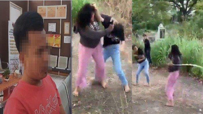 PENGAKUAN Orang Tua Remaja Putri yang Viral Duel Pakai Celurit, Pilih Lapor Polisi