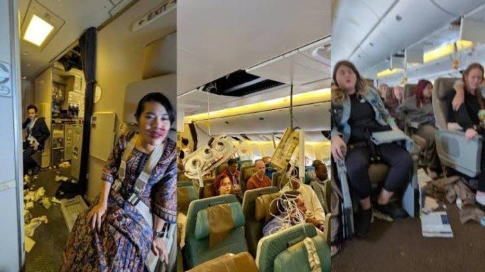 PENGAKUAN Penumpang Saat Singapore Airlines Turbulensi Selama 11 Jam, Terlempar ke Langit-lagit