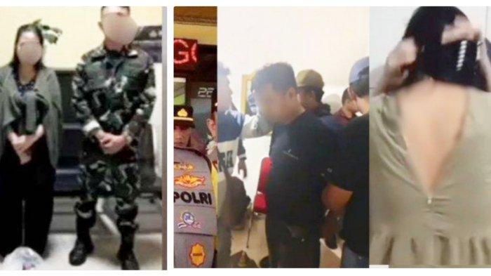 Brigpol J, anggota Polres Lubuklinggau, Sumatera Selatan, nekat selingkuh dengan istri anggota TNI, pegawai bank milik pemerintah. Keduanya tertangkap tangan sedang berduaan tanpa busana di sebuah vila di Rejang Lebong, Bengkulu, Kamis (10/7/2025). (TRIBUN BENGKULU)