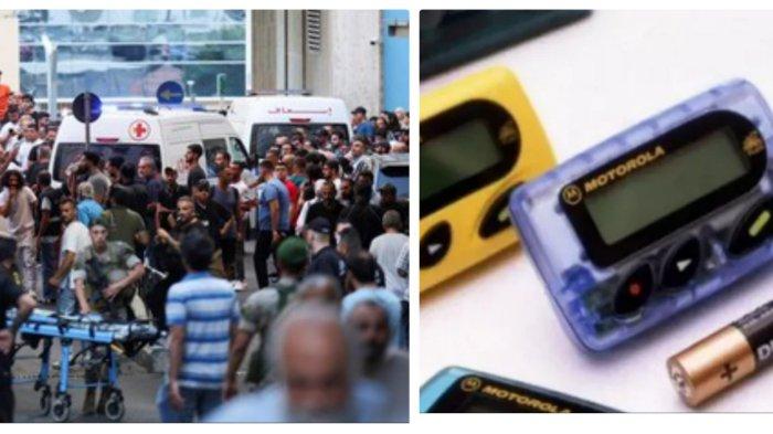 Ratusan Pager atau Alat Komunikasi yang Dipakai Anggota Hizbullah Meledak Bersamaan, Ribuan Orang Terluka. Pager Adalah Perangkat Telekomunikasi Nirkabel Berteknologi Rendah yang Menerima dan Menampilkan Pesan Alfanumerik atau Suara. (Istimewa)