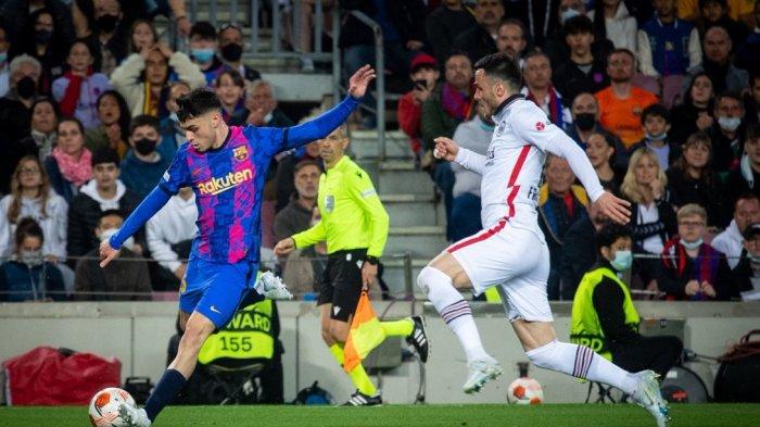 Barcelona harus tersingkir dari Liga Europa usia menelan kekalahan atas Frankfurt
