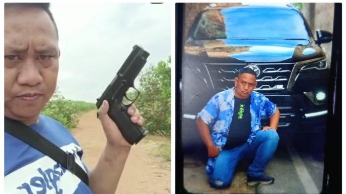 PELTU LUBIS: Anggota TNI terduga pelaku penembakan yang menewaskan tiga polisi saat menggerebek arena judi sabung ayam di Way Kanan, Lampung, pada Senin (17/3/2025) sore telah ditangkap. Keduanya ialah Peltu Lubis dan Kopka Basarsyah. (Istimewa)