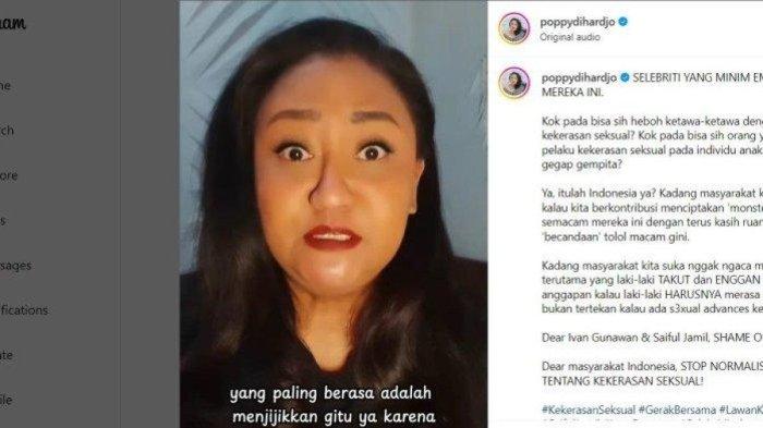 Pemerhati isu perempuan dan pegiat anti kekerasan seksual, Poppy Diharjo