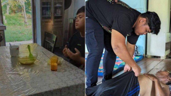 Pemuda rela tinggalkan kerjaan demi rawat ayahnya yang lumpuh