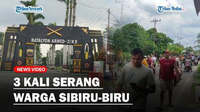Personel Armed 2/105 KS Rupanya 3 Kali Serang Warga Sibiru-biru Sambil Bawa Sajam,