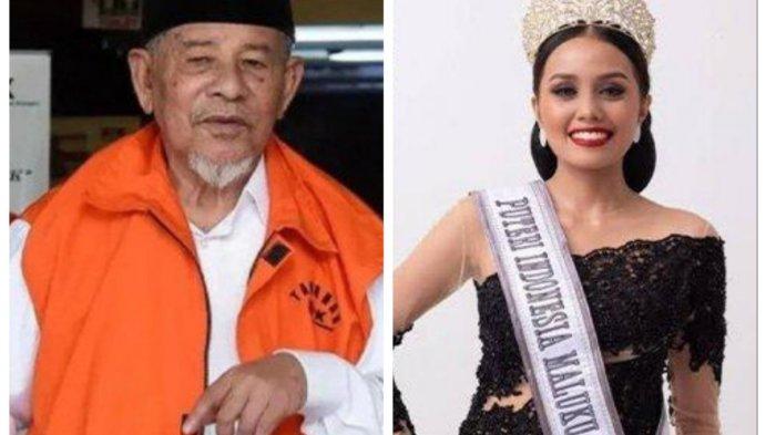 Puteri Indonesia Maluku Utara tahun 2022, Gusti Chairunnysa Kusumayuda, atau yang akrab disapa Runny, mengakui mendapat transferan uang dari AGK sekitar 10 kali di atas Rp 50 juta. (Kolase Tribun Ternate)