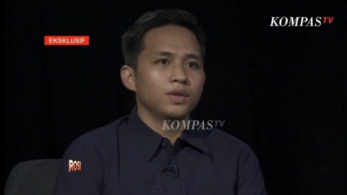 Terpidana kasus pembunuhan Brigadir J, Bharada E dalam tayangan Rosi di Kompas TV pada Kamis (10/3/2022).