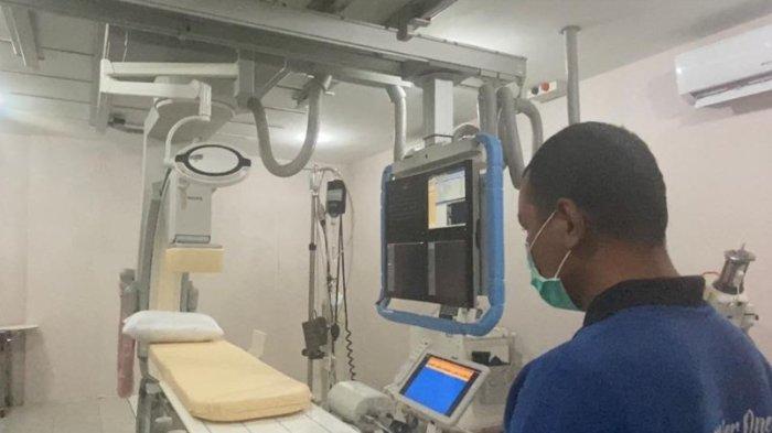 Ruang Layanan Cathlab yang ada di RSUD dr Djasamen Saragih Pematang Siantar.