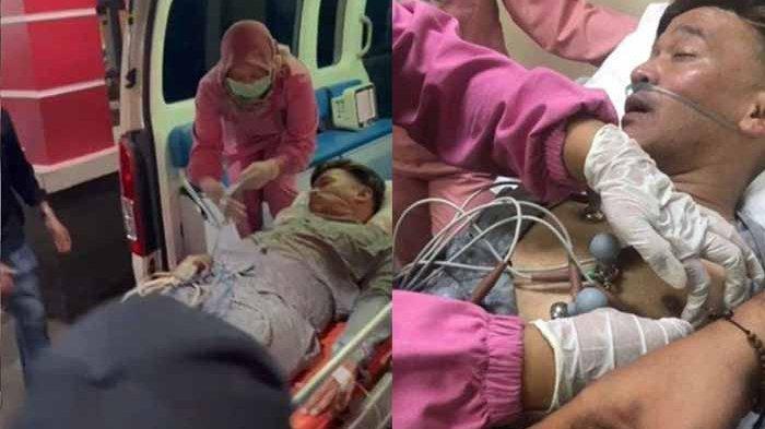 Ruben Onsu Dilarikan ke RS, Tubuh Lemas Dipasangi Alat Medis, Sarwendah Kaget Tau dari Medsos