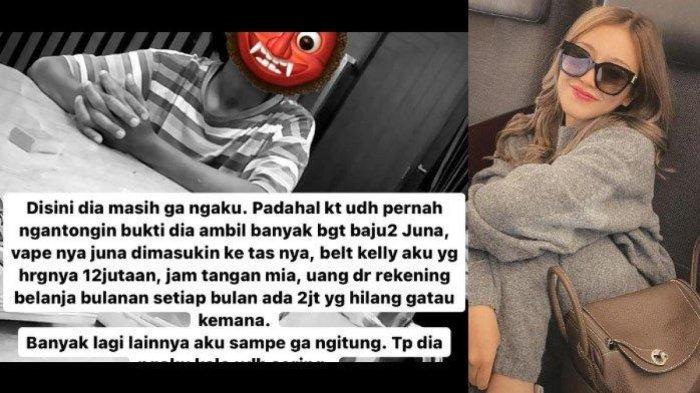 SANTAINYA Pengakuan ART Tasya Revina, Nekat Curi Uang,Tas Hermes dan Jam Tangan: Daripada Gak Dipake