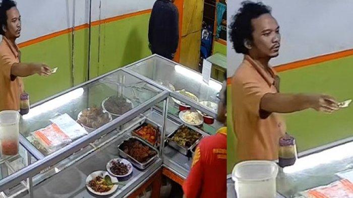 SOSOK AF dan R Pria Pelaku Makan Sepuasnya Bayar Seenaknya di Warteg Tanah Abang, Berakhir Ditangkap