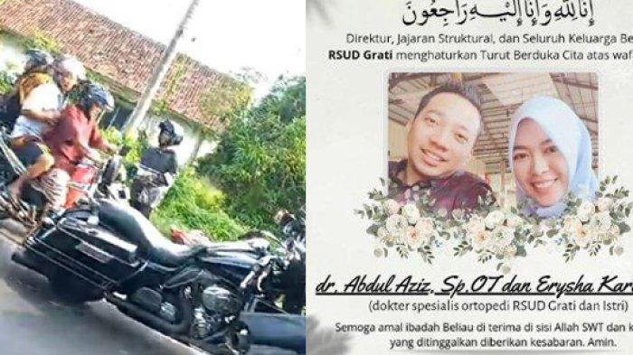 SOSOK Abdul Aziz & Erysha Kartika Pasutri Tewas Rombongan Harley Davidson, Ternyata Dokter Spesialis