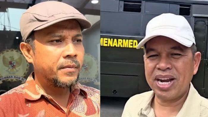 DILAPORKAN - Tangkapan layar sosok wali murid yang berani kritik dan laporkan Dedi Mulyadi (kanan) ke Komnas HAM atas program siswa nakal masuk barak militer. Profesi wali murid bernama Adhel Setiawan (kiri) itu ternyata mentereng, disadur pada Jumat (9/5/2025).