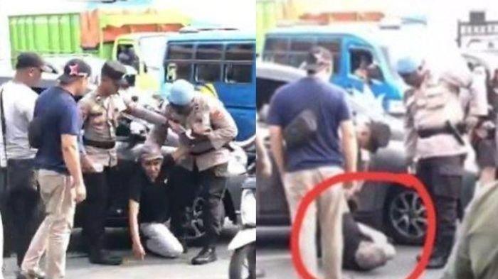 SOSOK Ipda Aditya, Wakapolsek KPYS Ambon Dicopot Usai Viral Video Banting Pengemudi Bareng 3 Anggota