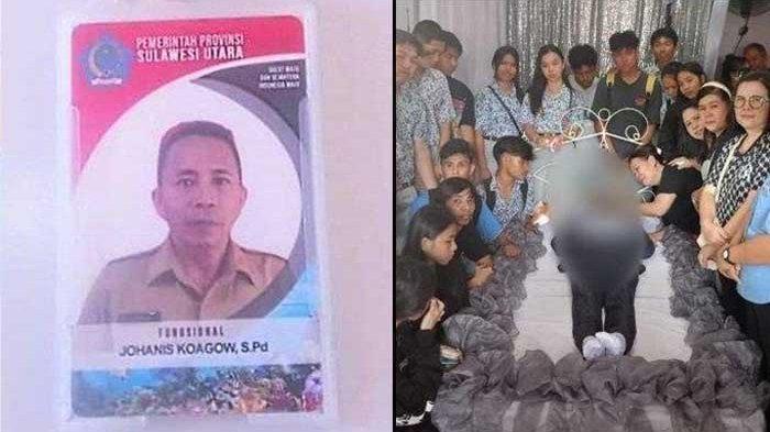 SOSOK Johanis Koagow Guru SMAN 2 Bitung Tewas Kecelakaan, Kebaikannya Dikenang Pelayat: Suka Bantu