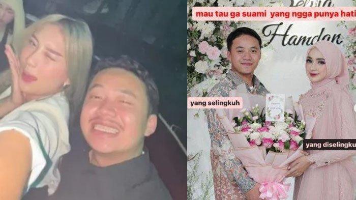 SOSOK Pelakor Blonde, Diduga Jadi Selingkuhan Hamdan, Ancam Retas Akun Instagram Aida Selvia