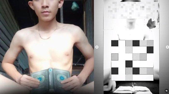 SOSOK Pemuda Telanjang yang Berbuat tak Senonoh pada Al Quran, Masih 18 Tahun, Tuai Kecaman