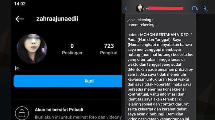 SOSOK Siti Zahra alias Jeje, Mahasiswi Jadi Bandar PINPRI, Sebar Data Pengutang yang Telat Bayar